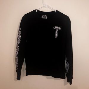 ‼️CHROME HEARTS LONG SLEEVE FLORAL HORSESHOE‼️